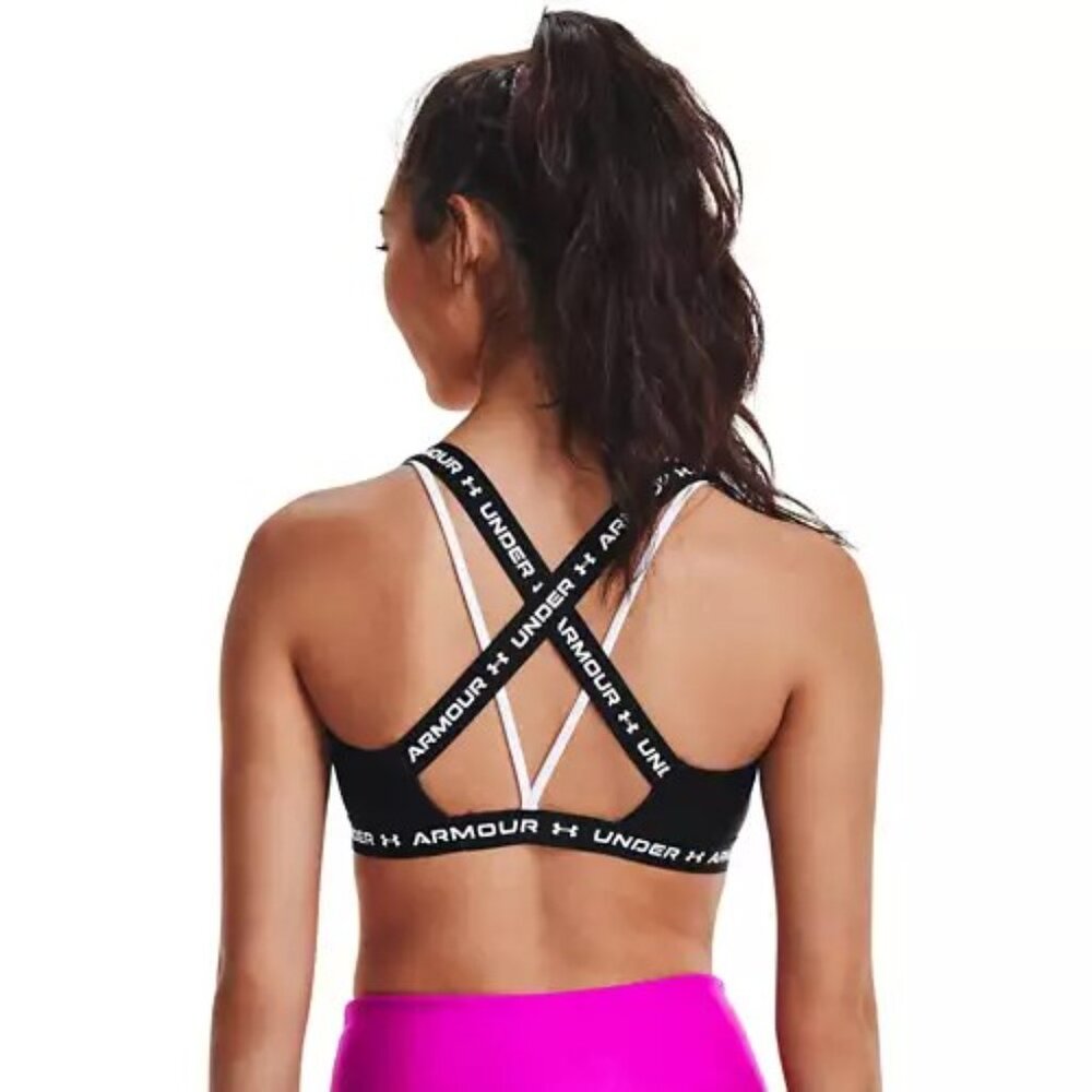 Under Armour Cross Back Sports Bra - M